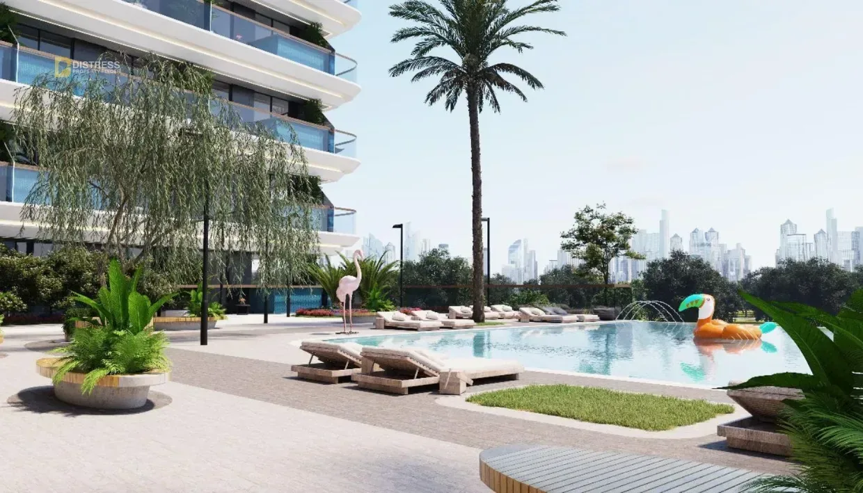 1-Bedroom Apartment SAMANA Miami Jumeirah Village Circle — At Jvt Dubai By Developer Swimming
