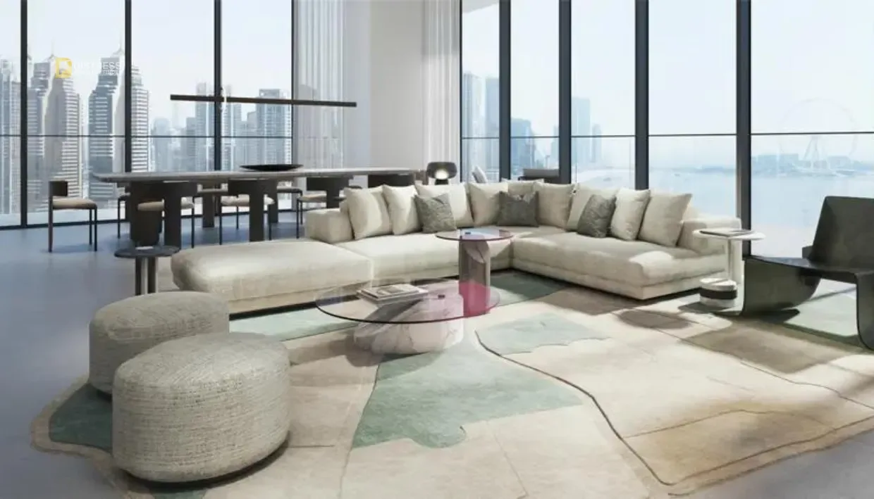 1-Bedroom Apartment W Residences Dubai Harbour Dubai Harbour — The Residence At By Arada Developments Lounge