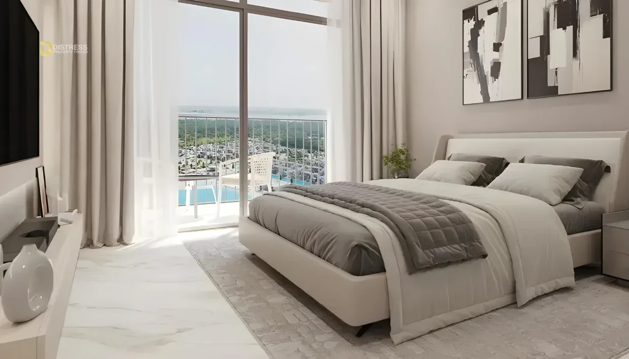 1-Bedroom Apartment 350 Riverside Crescent Sobha Hartland 2 — Bedroom