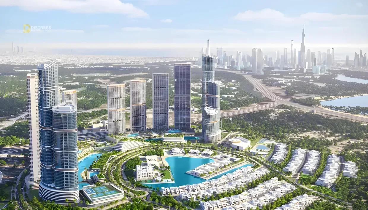 High Floor 1 Bedroom in 320 Riverside Crescent, Sobha Hartland 2 at 1.6% Below OP with Open Nad Al Sheba View