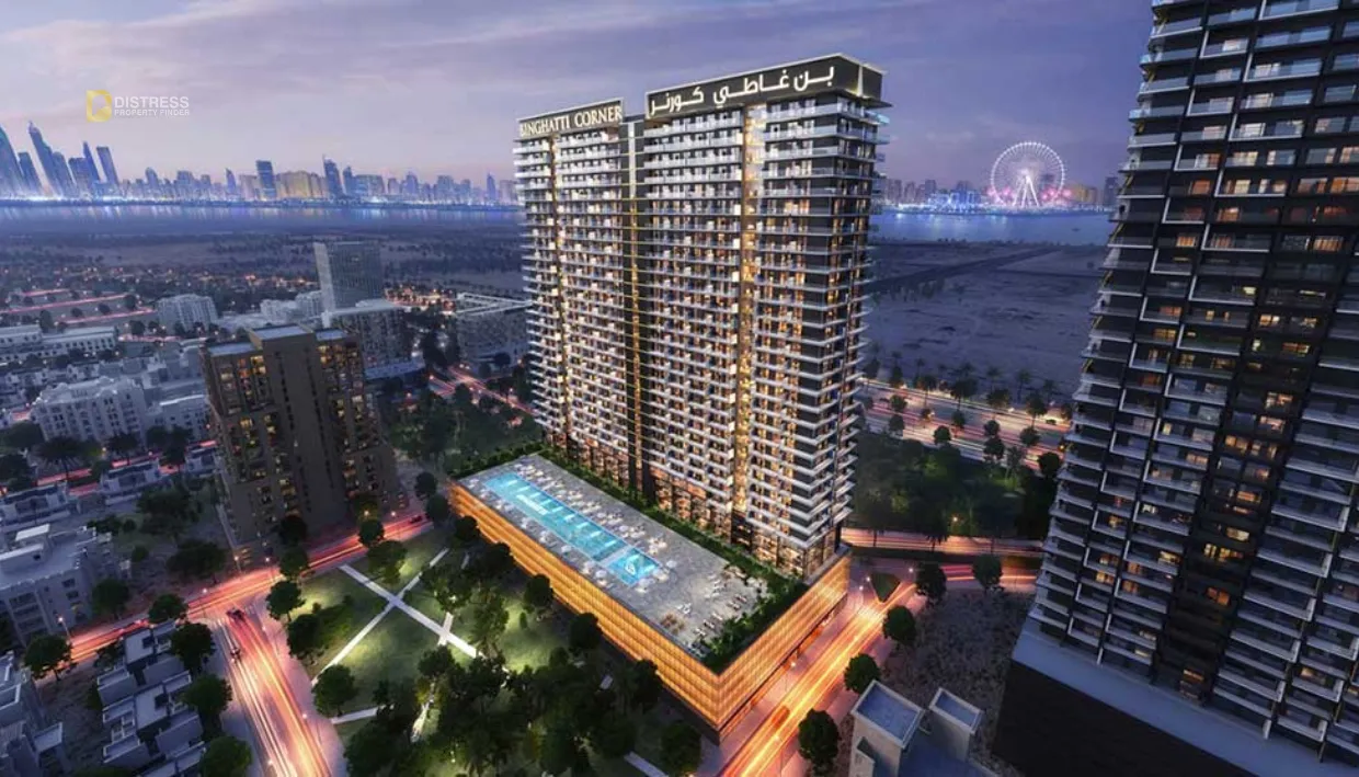 Distress Deal 1BR Apartment in Binghatti Corner, JVC, Dubai Vacant & Ready