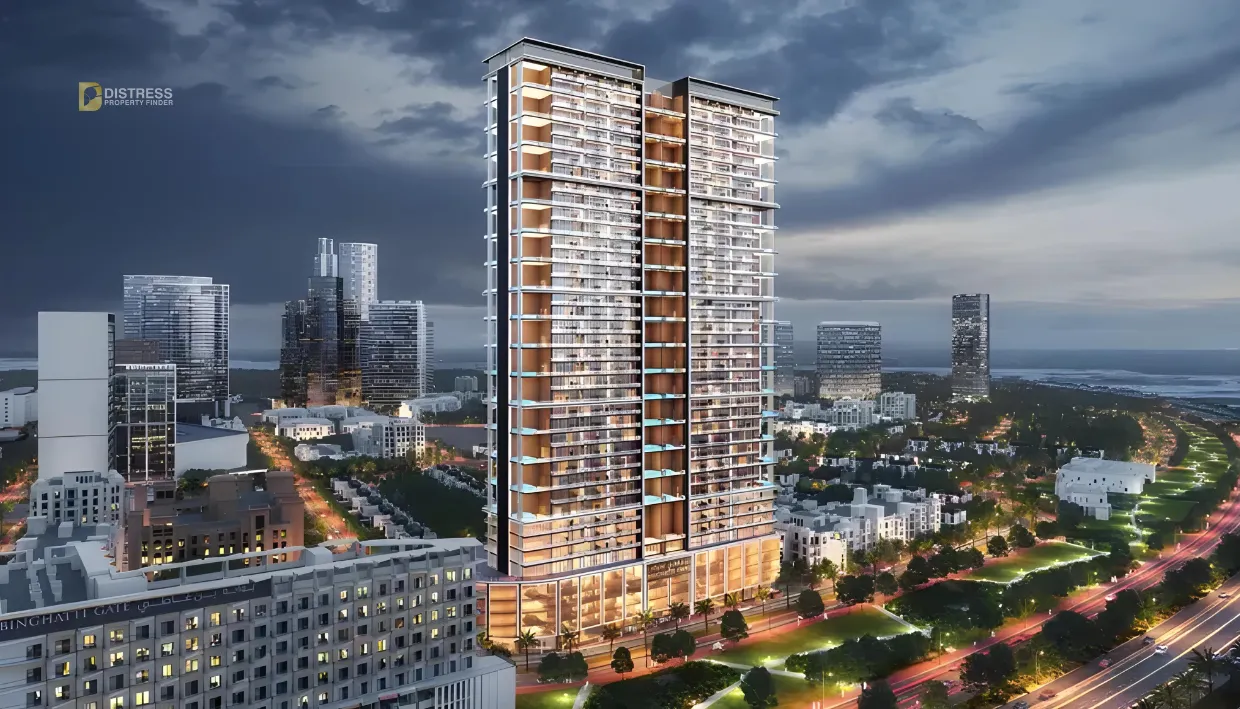 Binghatti Onyx at Jumeirah Village Circle, Dubai - building