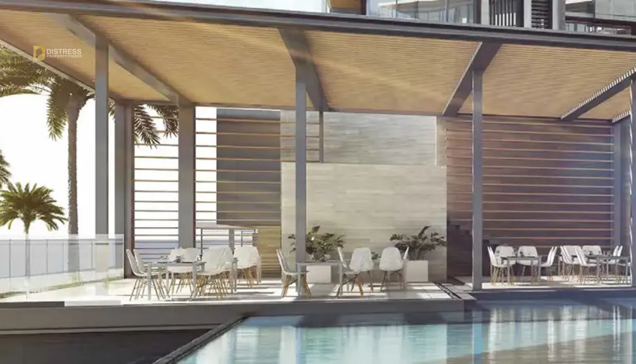 Bluewaters Residence at Bluewaters Island by Meraas - swimming pool with cabana