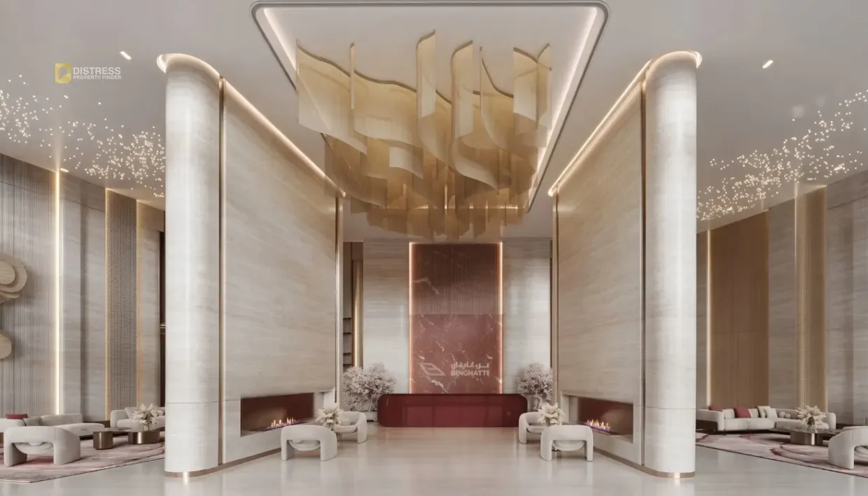 1-Bedroom Apartment Binghatti Flare Jumeirah Village Triangle. Jumeirah Village Triangle Lobby. 1-Bedroom Apartment Binghatti Flare Jumeirah Village Triangle — Jumeirah Village Triangle Lobby