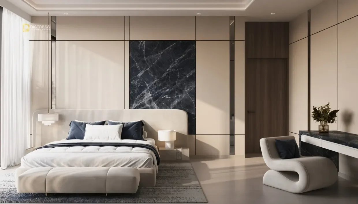 1-Bedroom Apartment Binghatti Skyhall Business Bay — Bedroom