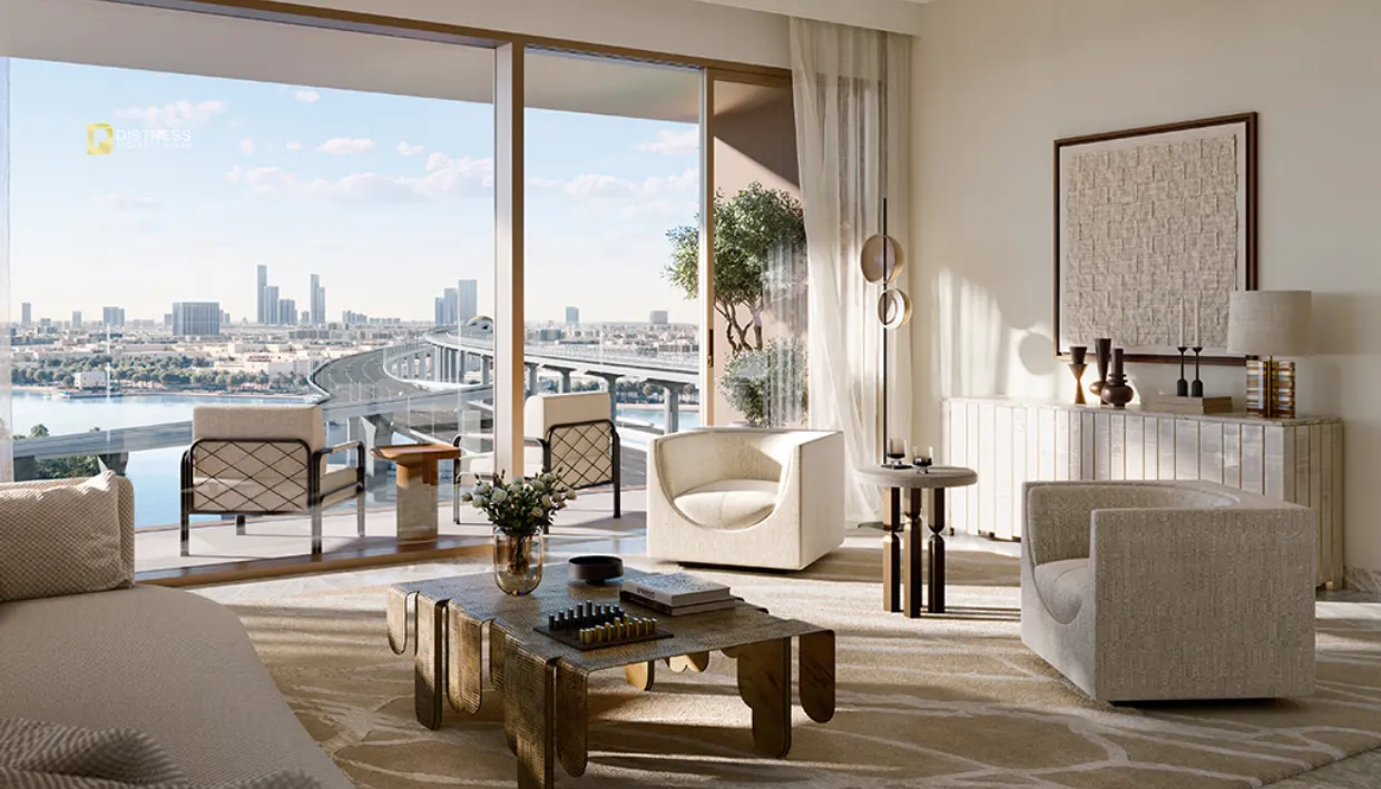 Palace Residences Creek Blue at Creek Harbour by emaar - balcony view