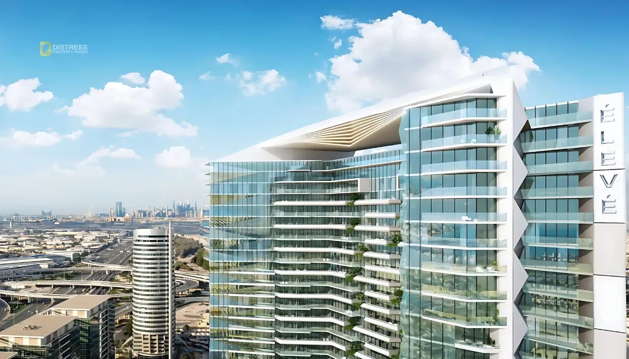 Mid Floor 1 Bedroom in Eleve by Deyaar, Downtown Jebel Ali at 8.1% Below OP with Pool View