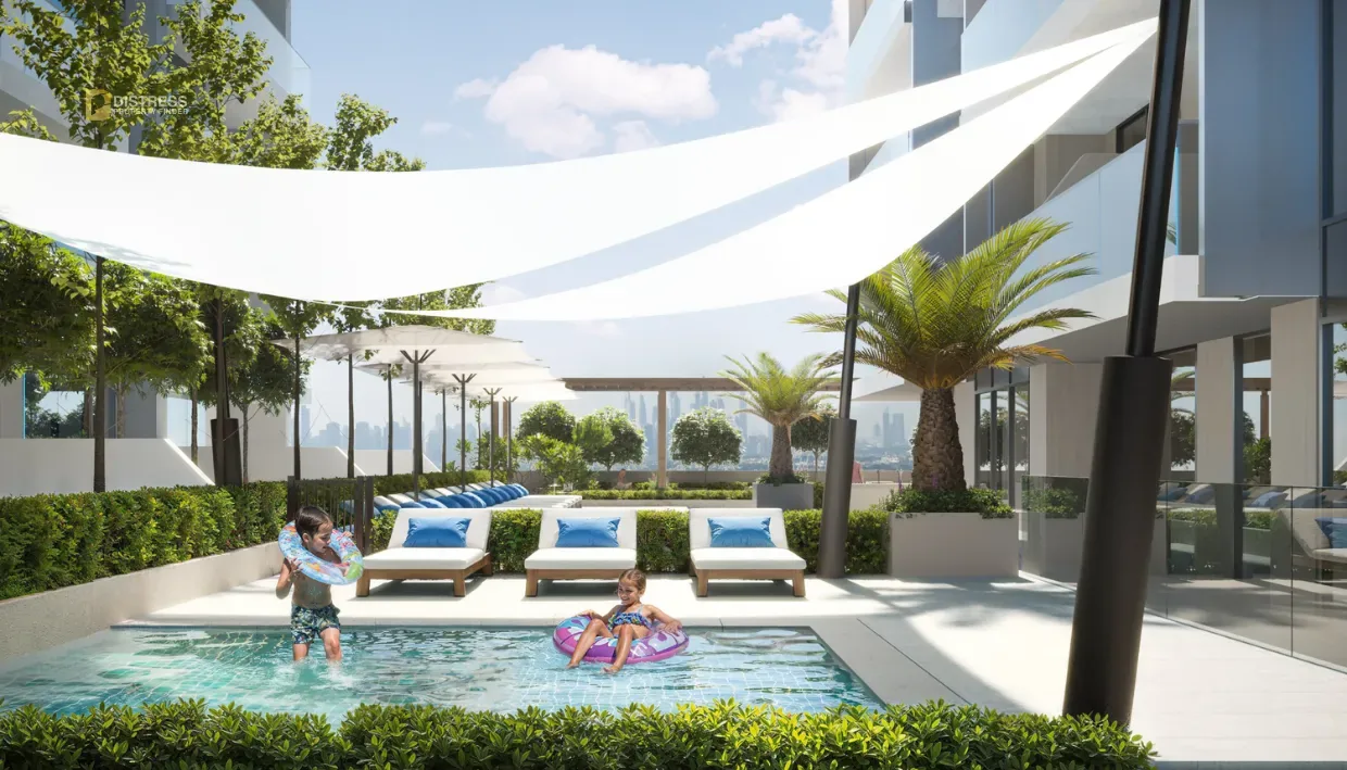 1-Bedroom Apartment Lum1nar Tower 3 Jumeirah Village Triangle — Lum1nar By Object Swimming Pool