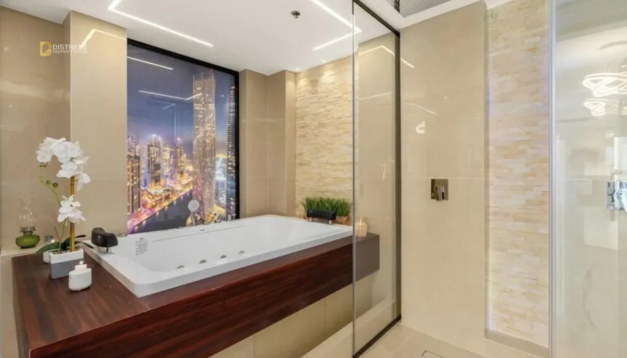 1-Bedroom Apartment Marina 101 Dubai Marina — Bathhroom