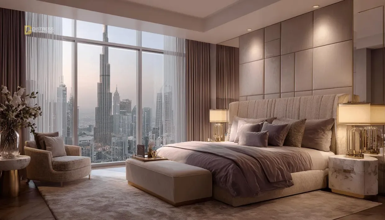 1-Bedroom Apartment Marina 101 Dubai Marina — Bedroom