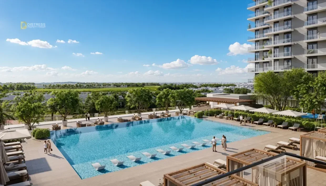 1-Bedroom Apartment Rosehill - Block A Dubai Hills Estate — Swimming Pool