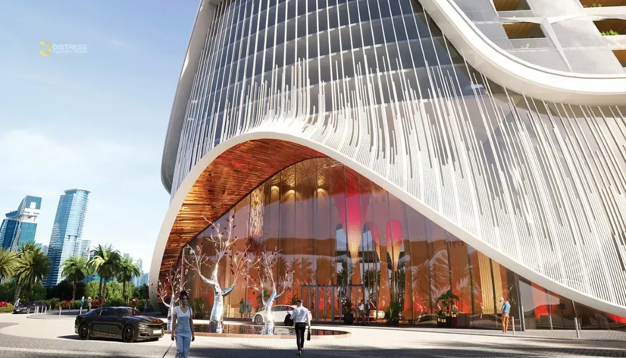 1-Bedroom Apartment Safa Two Business Bay — Damac By De Grisogono At Entrance