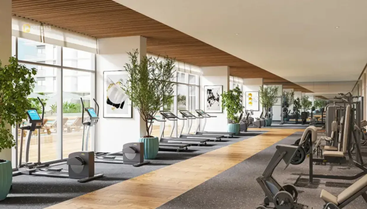 1-Bedroom Apartment Seascape Mina Rashid — At Yachts Marina Emaar Properties Gym