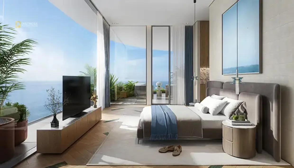 1-Bedroom Apartment Sensia Dubai Maritime City — By Beyond At Bedroom