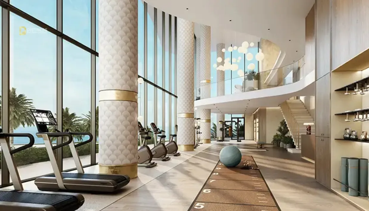 1-Bedroom Apartment Sensia Maritime City — By Beyond At Dubai Gym