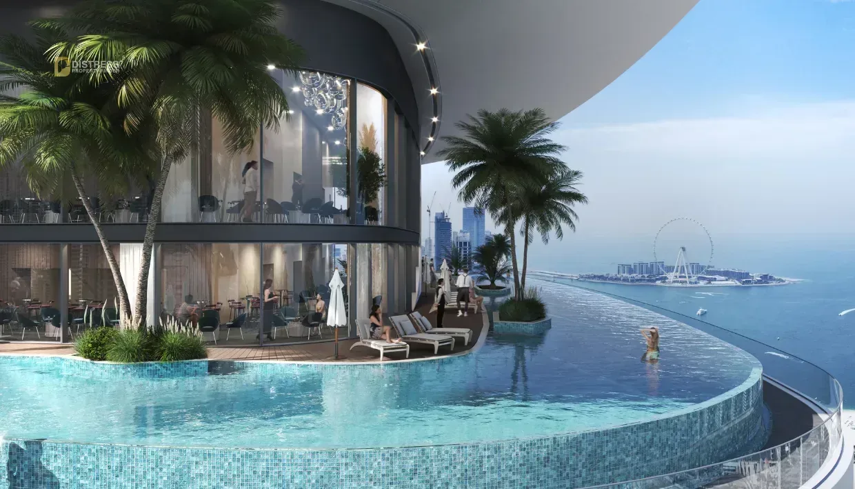 1-Bedroom Apartment Sobha Seahaven - Tower B Dubai Harbour — At By Group Infinity Pool