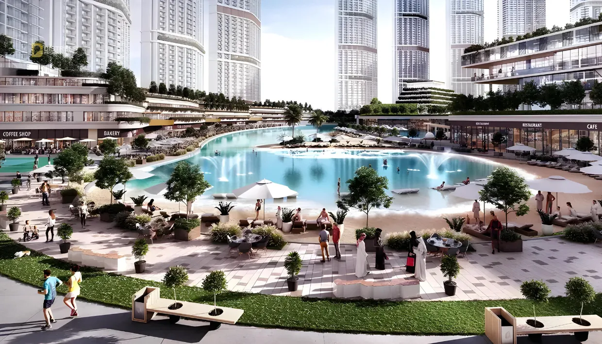 350 Riverside Crescent at Sobha Hartland 2, Dubai - Sobha Group350 - tv lounge