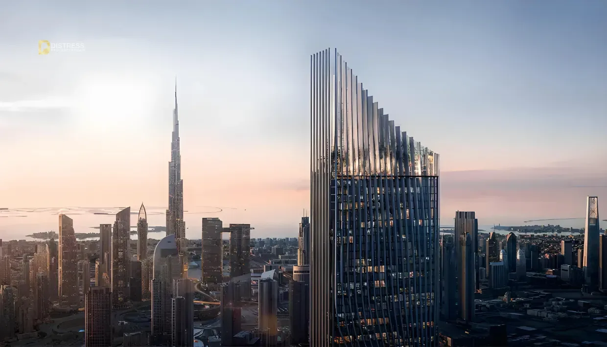 1BR in Tiger Sky Tower, Business Bay at AED 2,080,977 - 10% Below OP, Boulevard View