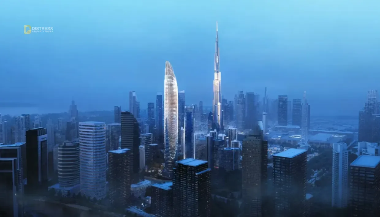 2-Bedroom Apartment Binghatti Skyblade Downtown Dubai — Bedroom In Dubai With