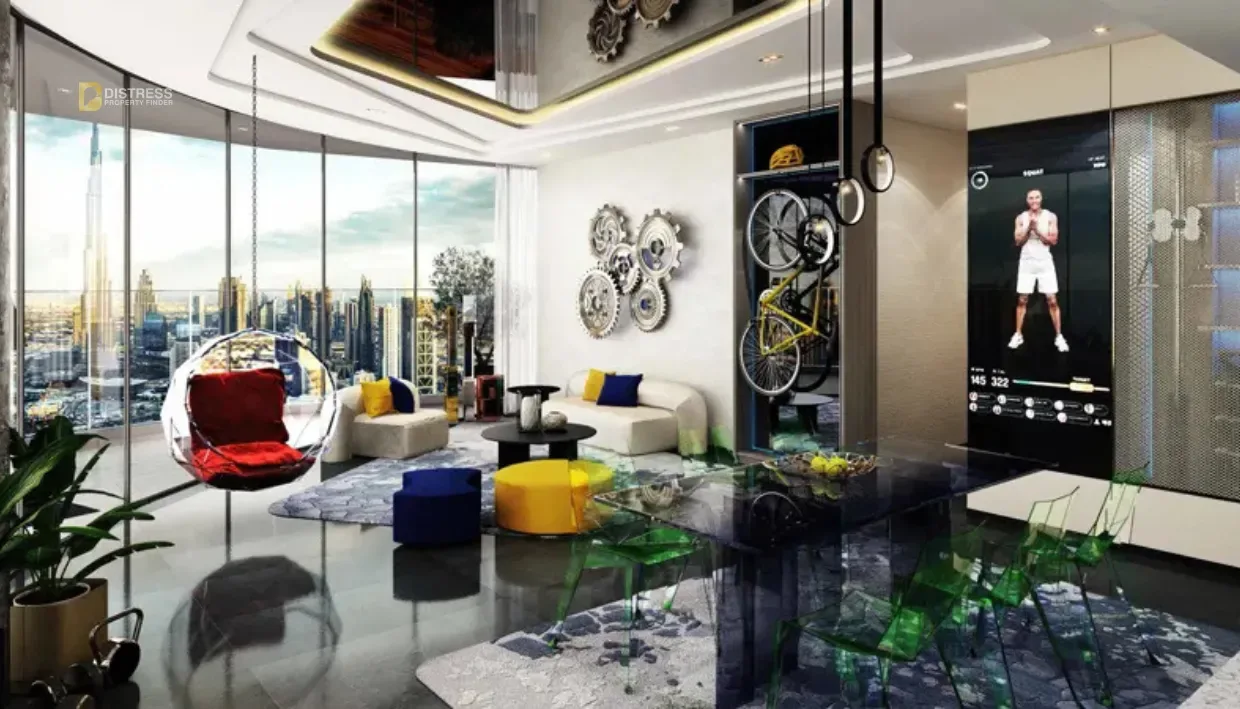 2-Bedroom Apartment Volta Downtown Dubai — Apartments By Properties At Living Area
