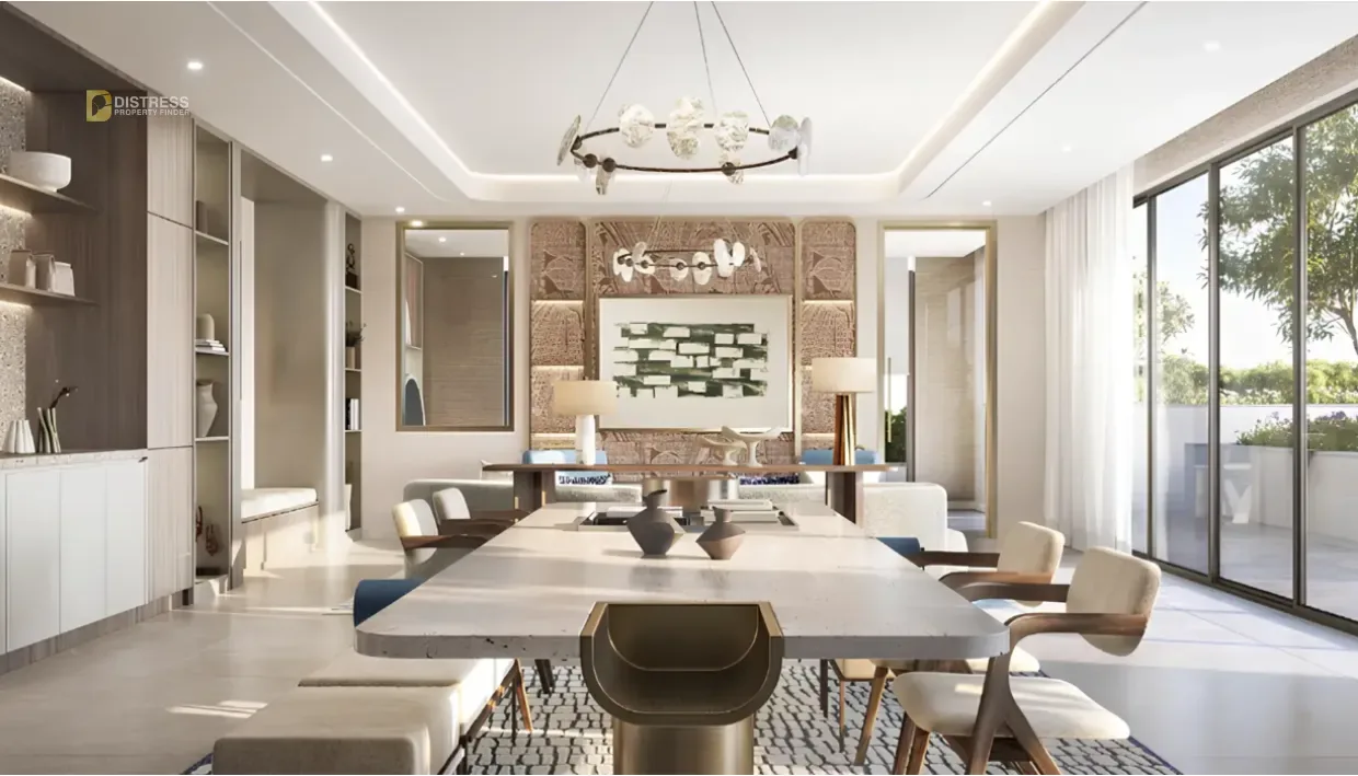 2-Bedroom Apartment Grove Ridge Emaar South — Dinning Room
