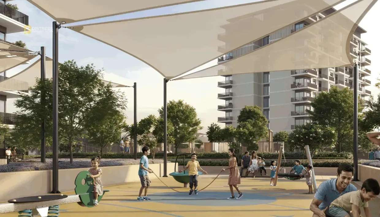 2-Bedroom Apartment Grove Ridge Emaar South — Kids Play Area