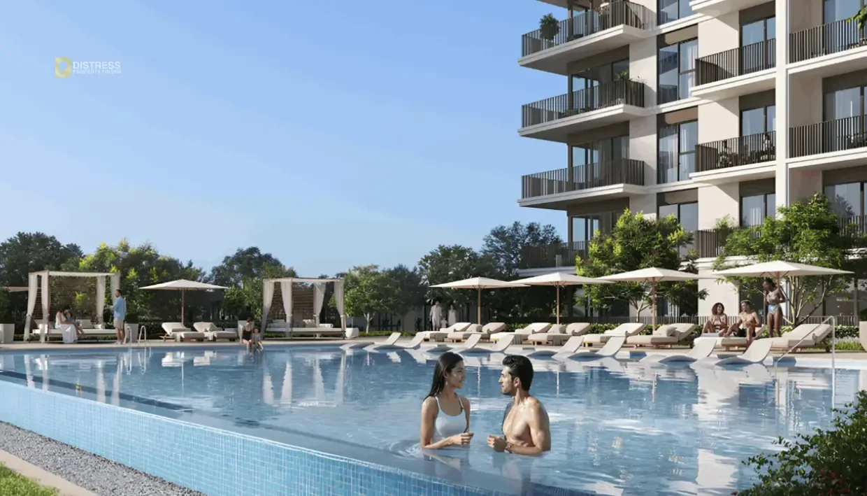 2-Bedroom Apartment Grove Ridge Emaar South — Swimming Pool