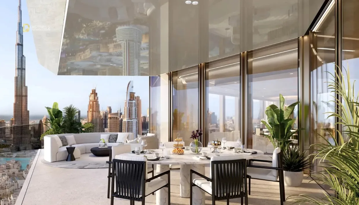 2-Bedroom Apartment Baccarat Residences Tower 1 Downtown Dubai — At