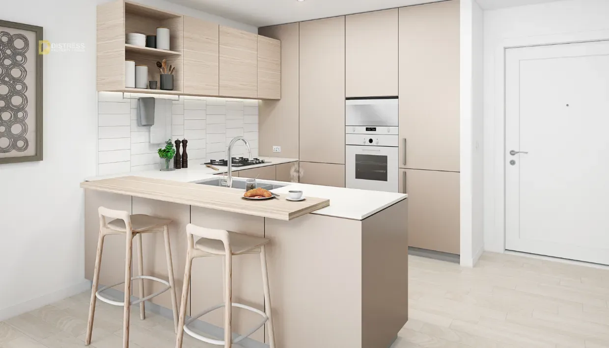 2-Bedroom Apartment Belgravia Gardens B Falcon City of Wonders — By Kitchen
