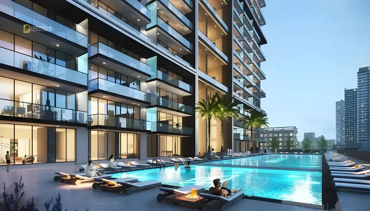2-Bedroom Apartment Binghatti Onyx Jumeirah Village Circle — 1br Apartment For Sale Distress Deal Swimming