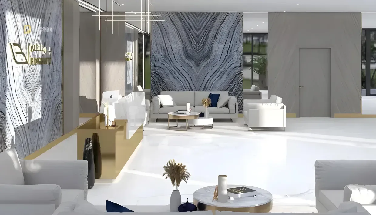 2-Bedroom Apartment Binghatti Onyx Jumeirah Village Circle — 1br Apartment For Sale Distress Deal Seating