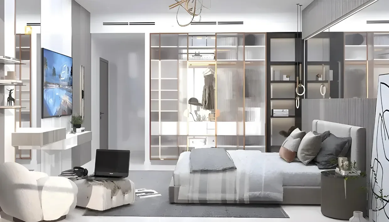 2-Bedroom Apartment Binghatti Onyx Jumeirah Village Circle — 1br Apartment For Sale Distress Deal Bedroom