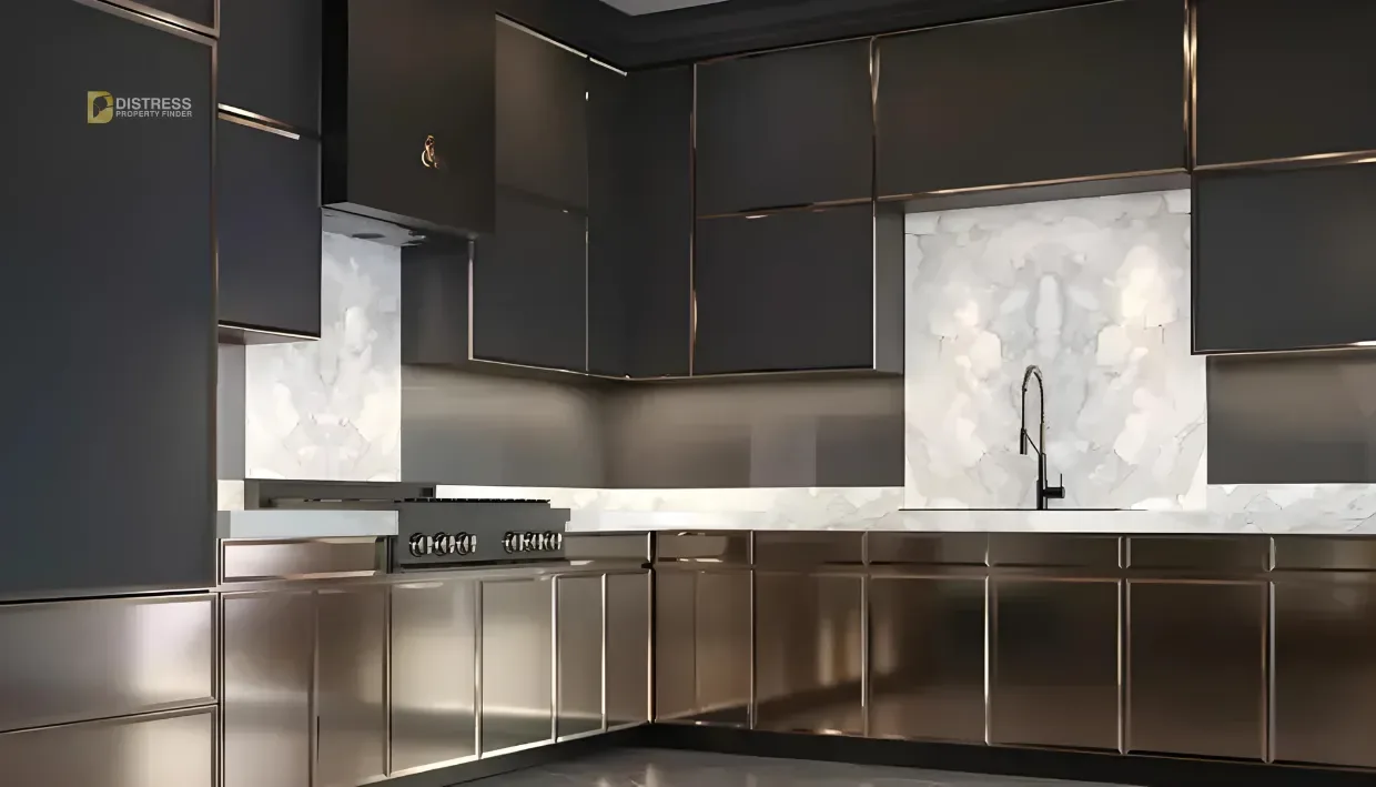 2-Bedroom Apartment Burj Binghatti Jacob & Co Residences Business Bay — Kitchen