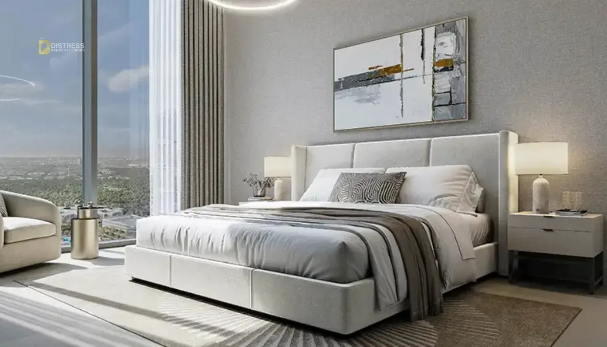 2-Bedroom Apartment EYWA Business Bay — Bedroom