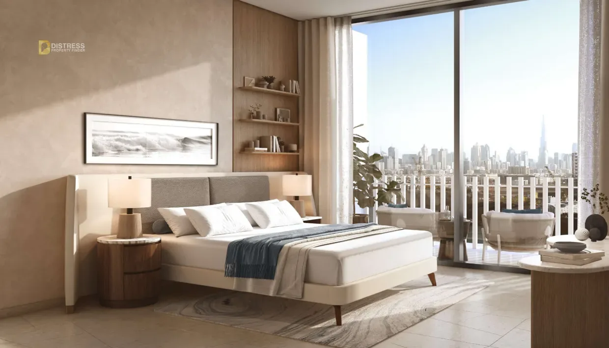2-Bedroom Apartment Saria Dubai Maritime City — Tower At By Omniyat Properties Bedroom