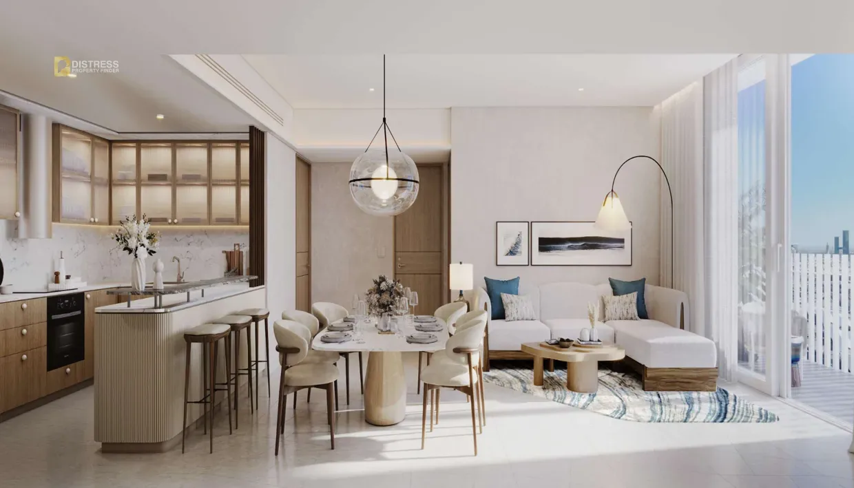 2-Bedroom Apartment Saria Dubai Maritime City — Tower At By Omniyat Properties Dinning