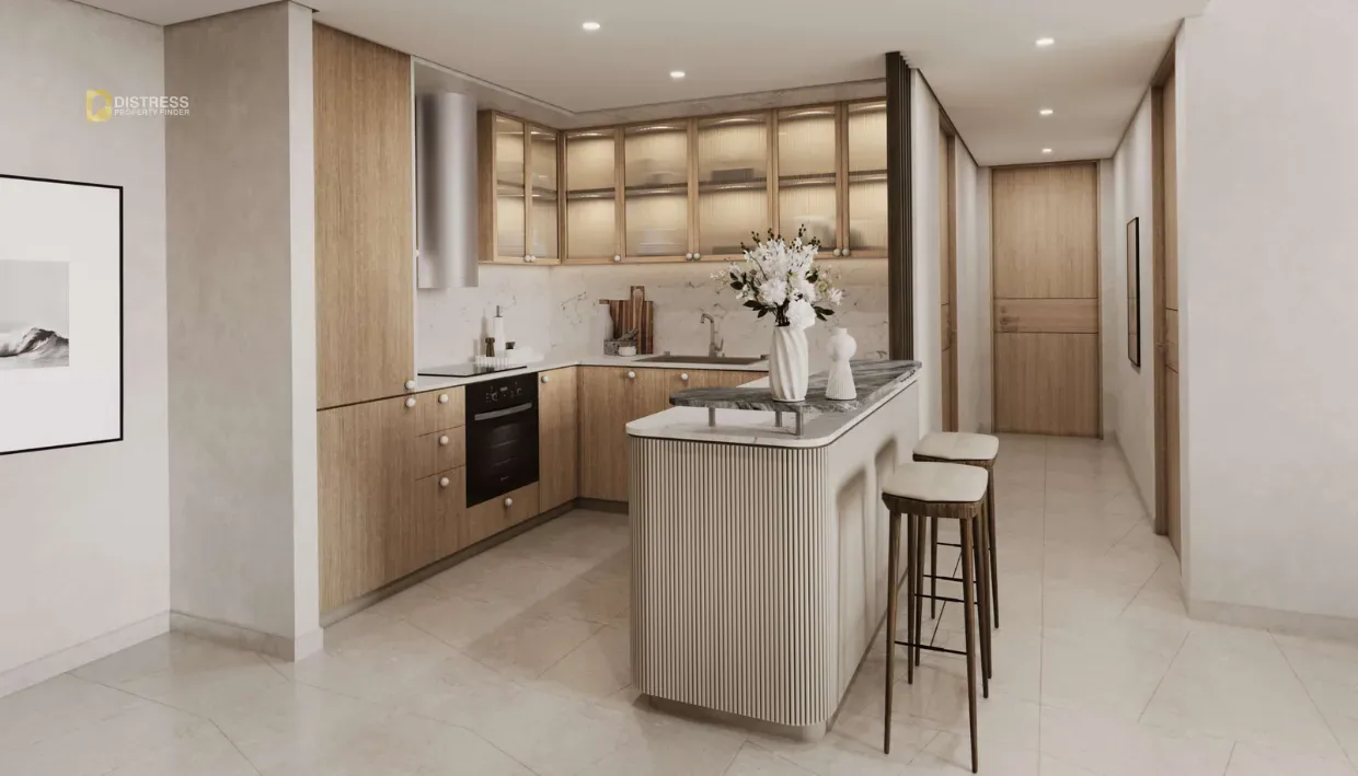 2-Bedroom Apartment Saria Dubai Maritime City — Tower At By Omniyat Properties Kitchen