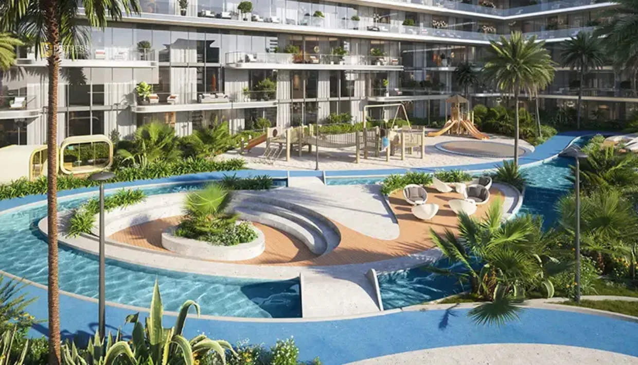 2-Bedroom Apartment Verano by Prescott Dubai Studio City — At Dubailand Kids Area