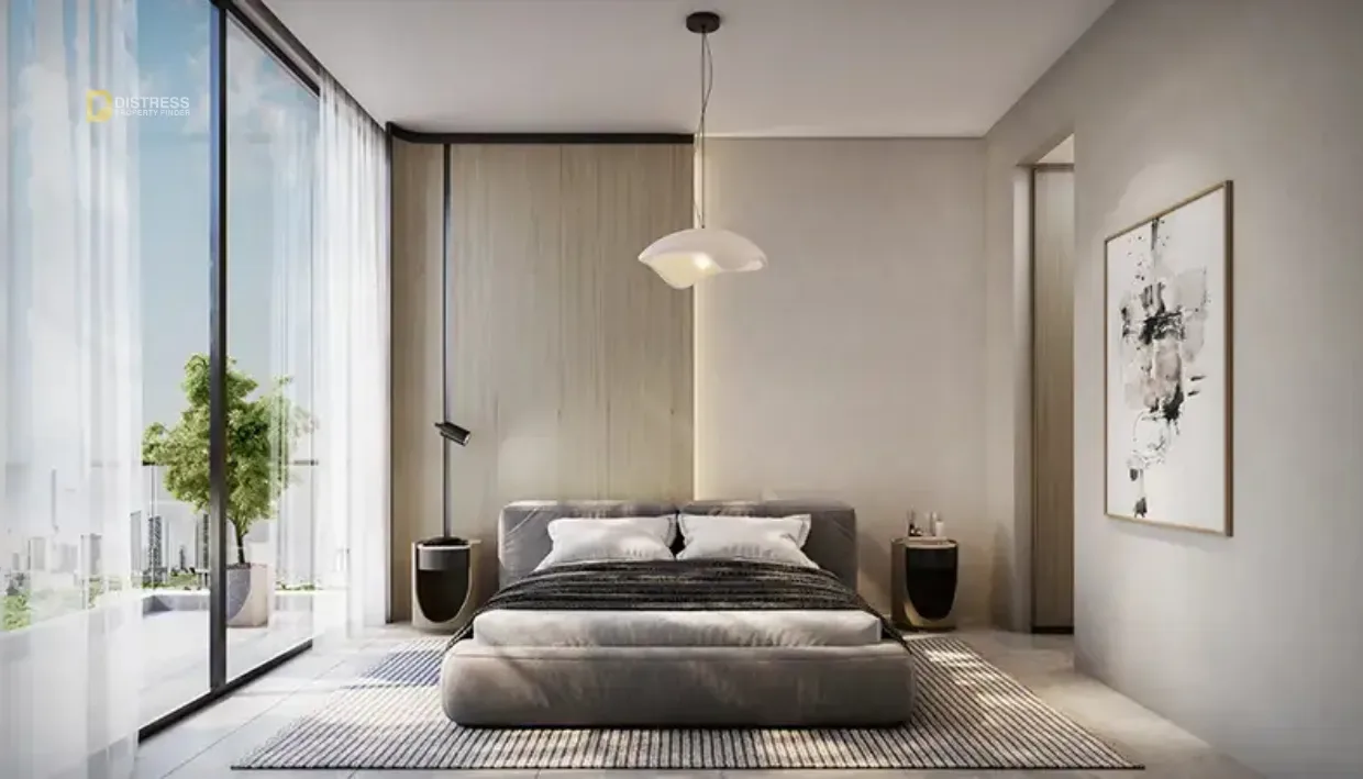 2-Bedroom Apartment Verano by Prescott Dubai Studio City — At Dubailand Master Bedroom