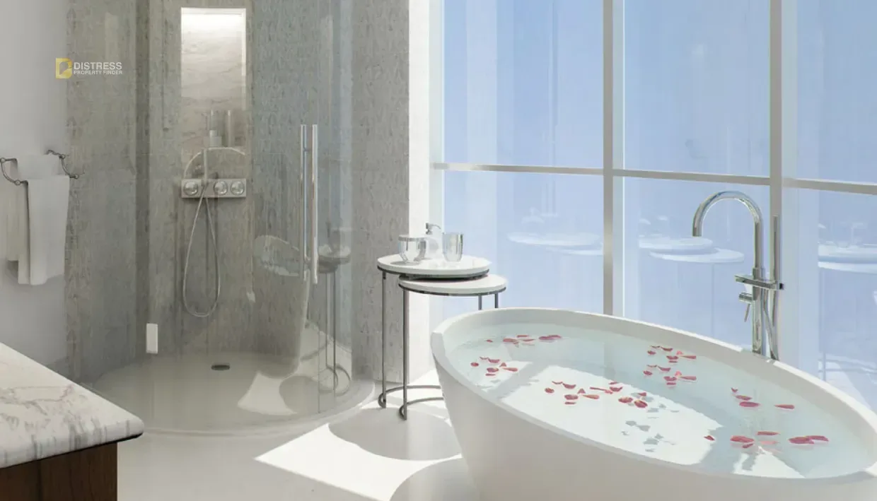 2-Bedroom Apartment Address The BLVD Downtown Dubai — Emaar Boulevard At Dubai Bathroom