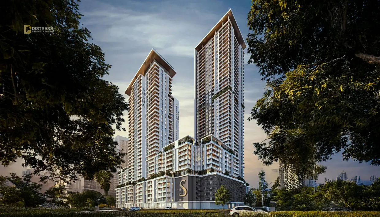 Dubai distress property 2-Bedroom Apartment with Maids in Crest Grande, Sobha Hartland