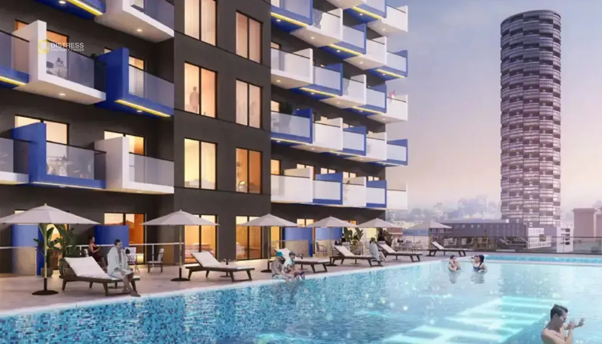2-Bedroom Apartment Binghatti Crest Jumeirah Village Circle — 2br Apartment For Sale Distress Deal AED