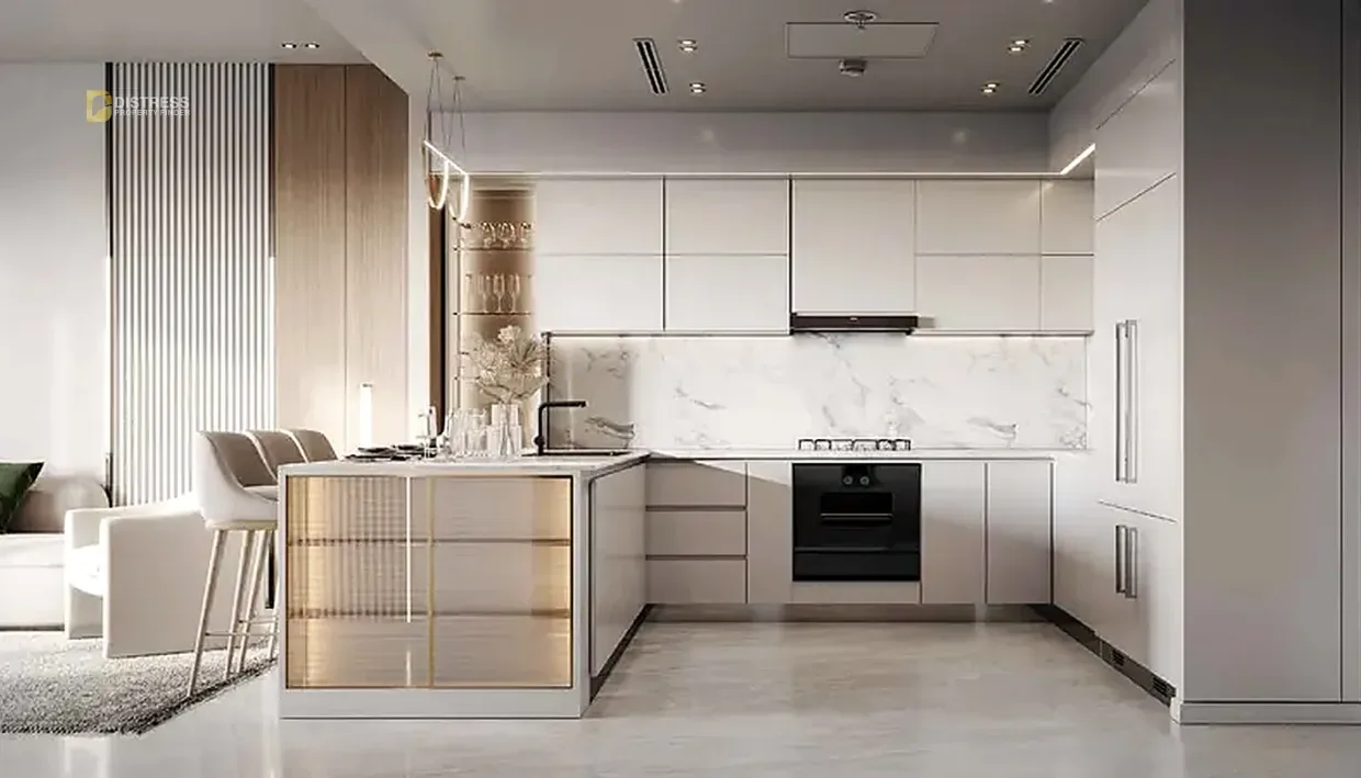 2-Bedroom Apartment Jumeirah Village Circle Dubai — Kitchen