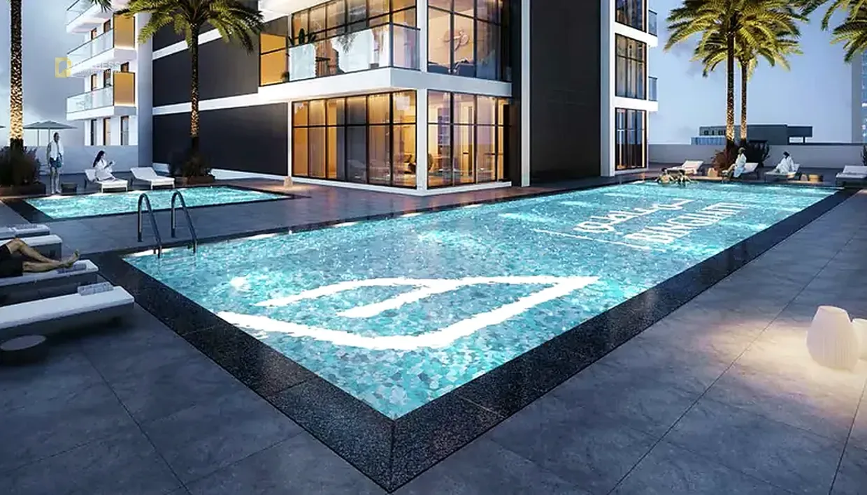 2-Bedroom Apartment Jumeirah Village Circle Dubai — Swimming Pool