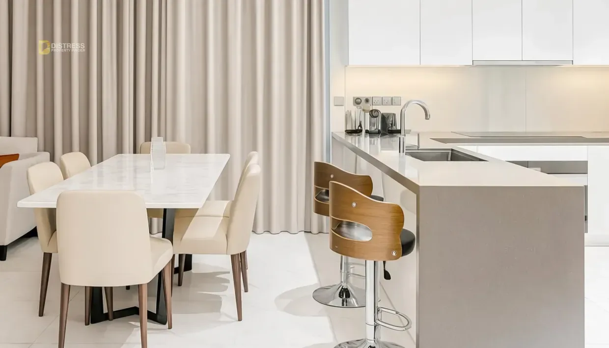 2-Bedroom Apartment District One Residences 13 District One — Kitchen