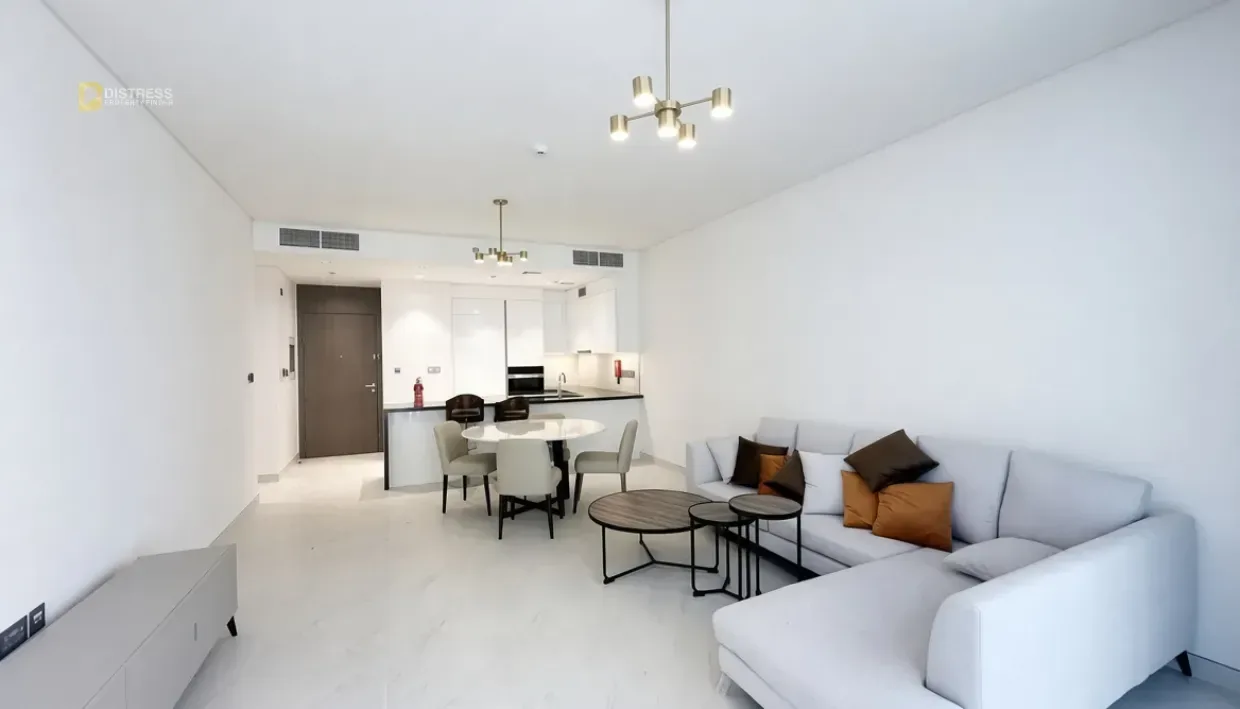 2-Bedroom Apartment District One Residences 13 District One — Living Room