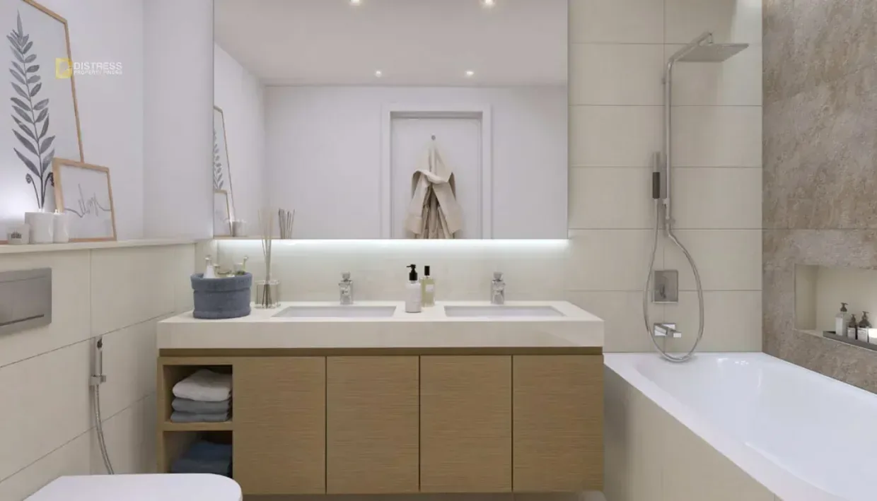 2-Bedroom Apartment Downtown Views II - Tower 3 Downtown Dubai — Bathroom