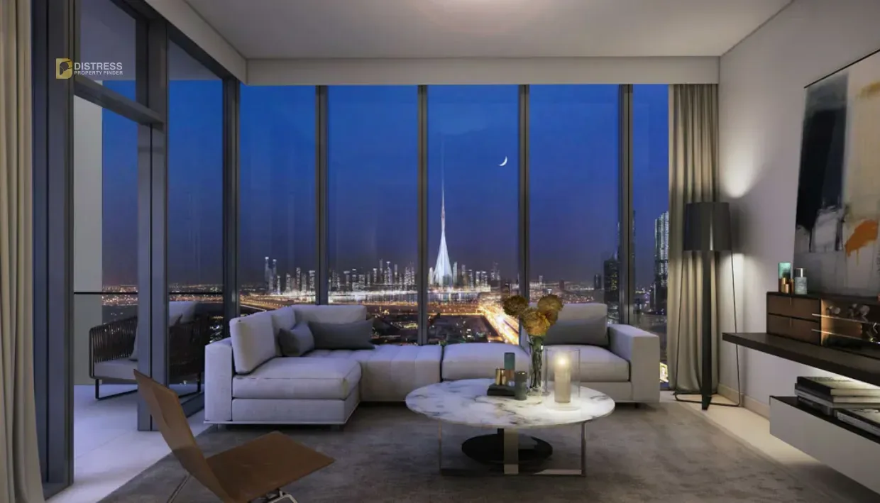 2-Bedroom Apartment Downtown Views II - Tower 3 Downtown Dubai — Living Room