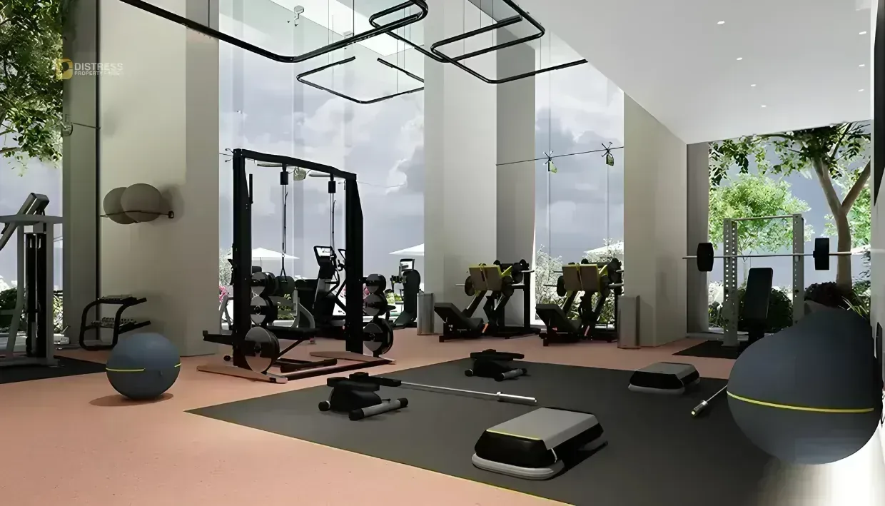 2-Bedroom Apartment Society House Downtown Dubai — At Dubai By Invest Group Overseas Gym