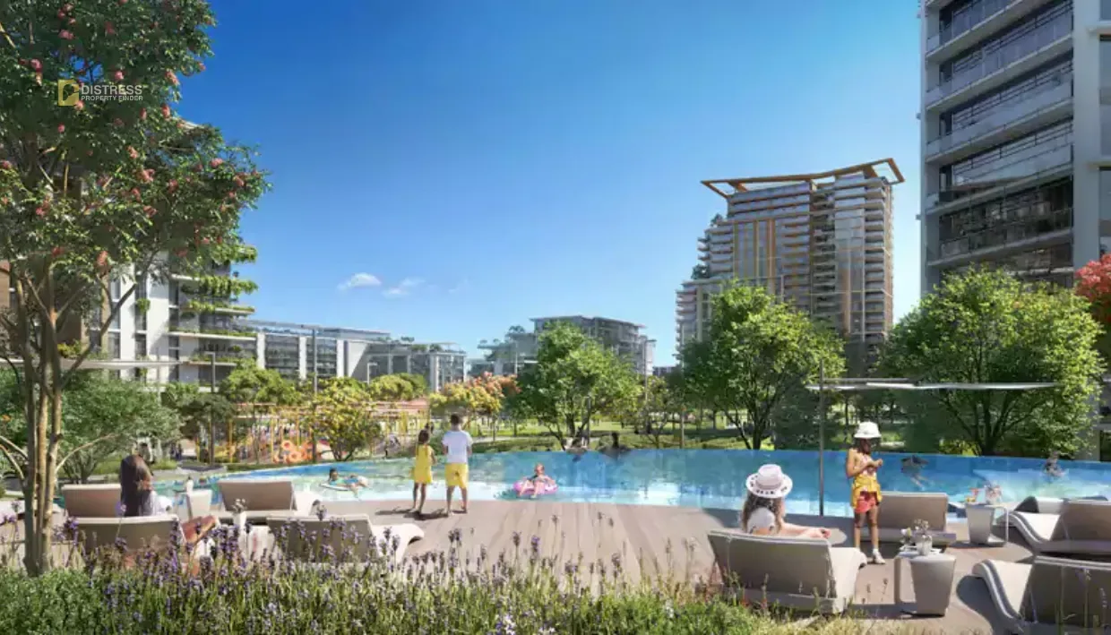 2-Bedroom Apartment Viridian City Walk — At Dubai By Meraas Swimming Pool